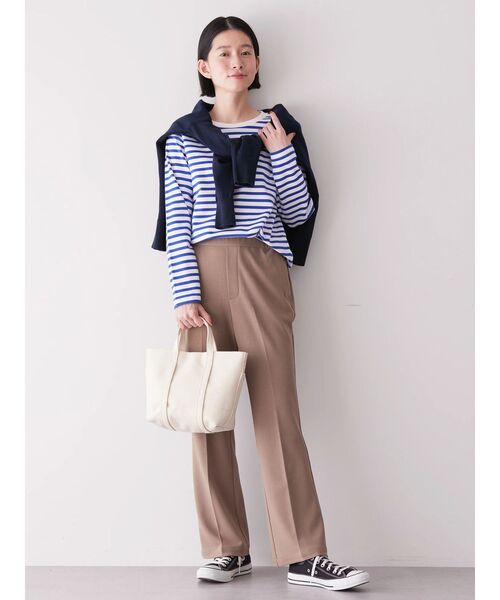 AMERICAN HOLIC(アメリカンホリック)の「UVカットミディニットカーディガン【WEB限定サイズ有】(カーディガン/ボレロ・レディース・グレイッシュベージュ/ブルー/オフホワイト/オレンジ/ネイビー・M/L/S)」の12枚目の写真