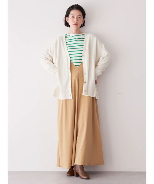 AMERICAN HOLIC(アメリカンホリック)の「UVカットミディニットカーディガン【WEB限定サイズ有】(カーディガン/ボレロ・レディース・グレイッシュベージュ/ブルー/オフホワイト/オレンジ/ネイビー・M/L/S)」の17枚目の写真