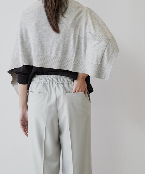 cloenc（クロエンス）の「◆【手洗い可】ツイルストレートパンツ（その他パンツ・レディース・ライトグレー/ベージュ/ネイビー・01/02/03）」の19枚目の写真