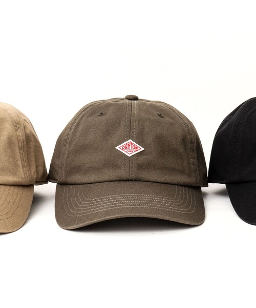 DANTON（ダントン）の「【DANTON/ダントン】CHINO CLOTH SOLID CAP DT-H0227（キャップ・メンズ・ブラック/チャコールグレー/ベージュ・FREE）」の3枚目の写真
