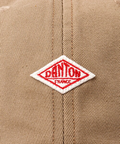 DANTON（ダントン）の「【DANTON/ダントン】CHINO CLOTH SOLID CAP DT-H0227（キャップ・メンズ・ブラック/チャコールグレー/ベージュ・FREE）」の5枚目の写真