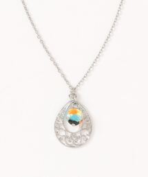 チャイハネ | 【チャイハネ】ホタル玉＆透かしモチーフネックレス(ネックレス)