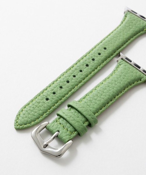 emonique(エモニーク)の「本革レザー Apple Watch バンド スマートウォッチバンド【38/40/41/42/44/45/49mm対応】(デジタル腕時計・レディース・グリーン/オレンジ/ブラウン/ダークブラウン/ブラック/ホワイト・42/38)」の9枚目の写真
