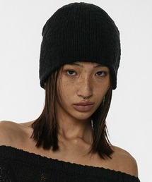 BLACKUP | [MADE] エリアニットビーニー(ニットキャップ/ビーニー)