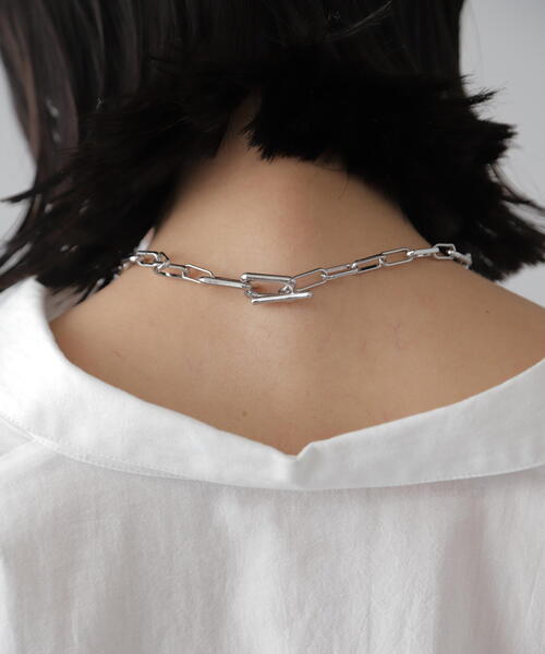 FREE'S MART（フリーズマート）の「チェーンチョーカー（ネックレス・レディース・シルバー・ﾌﾘ-）」の8枚目の写真