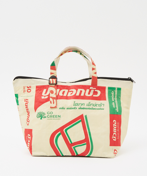 ABAHOUSE(アバハウス)の「WEB限定【THAILAND MADE/タイランド メイド】/ セメント バッグL(トートバッグ・メンズ・その他1/その他2/その他3/その他4/その他5/その他6/その他7/その他8・フリー)」の1枚目の写真