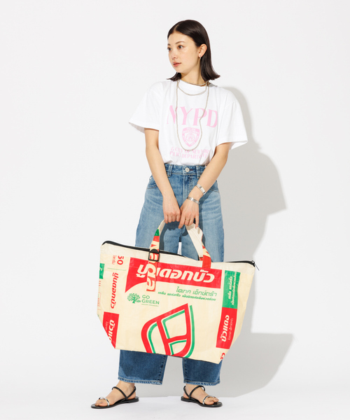 ABAHOUSE(アバハウス)の「WEB限定【THAILAND MADE/タイランド メイド】/ セメント バッグL(トートバッグ・メンズ・その他1/その他2/その他3/その他4/その他5/その他6/その他7/その他8・フリー)」の13枚目の写真