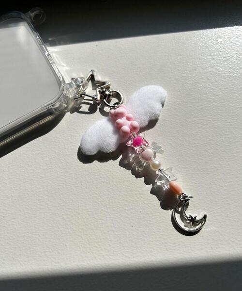 WEGO(ウィゴー)の「WEGO/ふわふわウィングストラップキーホルダー(キーホルダー・レディース・その他4/その他1/その他2/その他3・FREE)」の3枚目の写真