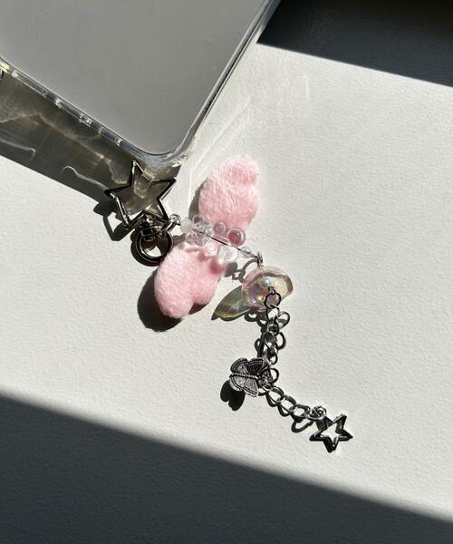 WEGO(ウィゴー)の「WEGO/ふわふわウィングストラップキーホルダー(キーホルダー・レディース・その他4/その他1/その他2/その他3・FREE)」の4枚目の写真