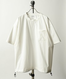 ATELANE/アイスファブリック ルーズシルエット裾絞れるTee