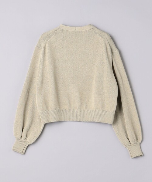 UNITED ARROWS（ユナイテッドアローズ）の「ボタンレス クロップド カーディガン（カーディガン/ボレロ・レディース・ベージュ/ネイビー/ホワイト・FREE）」の17枚目の写真