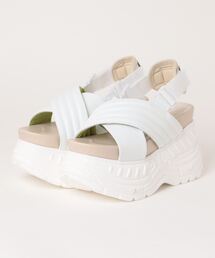 YOSUKE | 【YOSUKE】厚底パデッドベルトサンダル 4460061(サンダル)