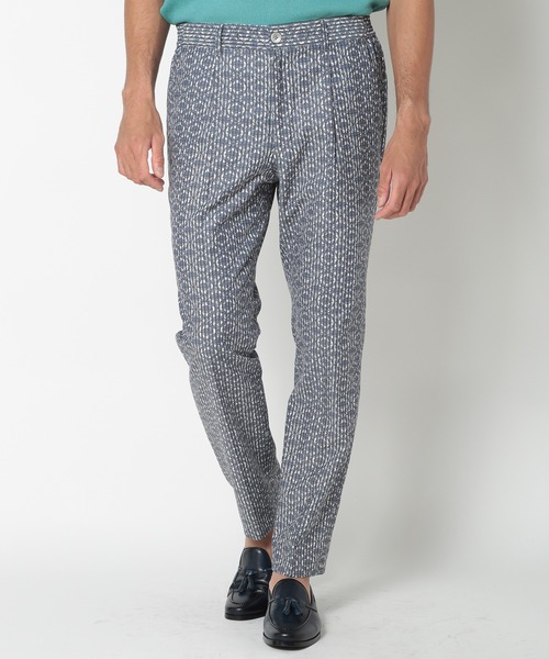 MEN'S BIGI(メンズビギ)の「オリエンタル調ストライプスラックスパンツ(スラックス・メンズ・ブルー・01/02/03/04)」の11枚目の写真