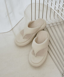 Kastane | 【新色追加/WEB限定カラー】トングフラットサンダル(サンダル)