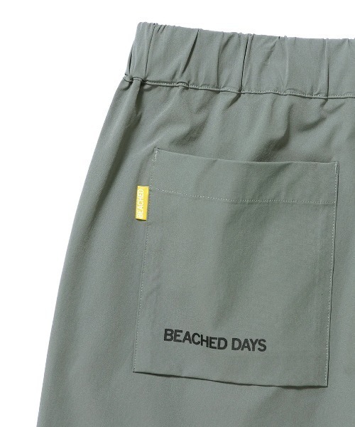 BEACHED DAYS(ビーチドデイズ)の「【BEACHED DAYS/ビーチドデイズ】BD PACKBLE SHORTS PANTS パッカブル 速乾性 ストレッチ ナイロン ショートパンツ(その他パンツ・メンズ・グレー/ブラック・MEDIUM/LARGE/X-LARGE)」の4枚目の写真