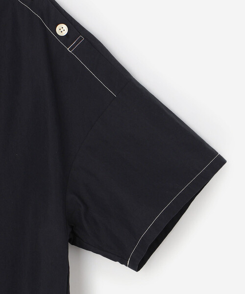新品nicholson & nicholson スカーフカラープルオーバーシャツ nicholson&nicholson（ニコルソンアンドニコルソン）の