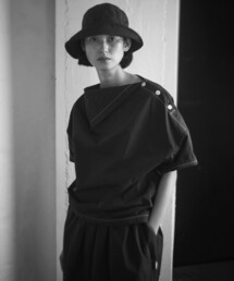 nicholson & nicholson | スカーフカラープルオーバーシャツ WOMEN