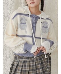 merry jenny | poodleニットカーディガン(カーディガン/ボレロ)