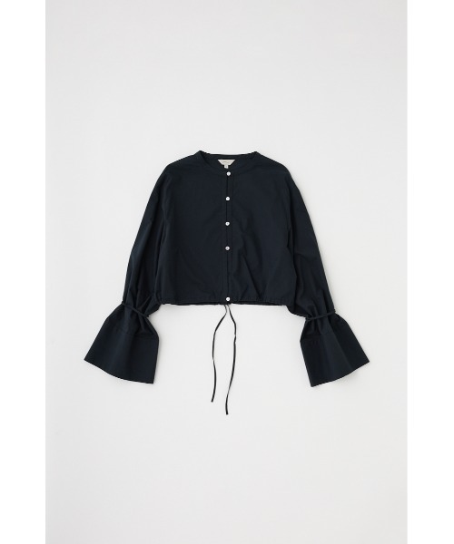 M_(エムアンダーバー)の「オーガニックコットン使用 一枚着にも羽織にも便利なノーカラーシャツ(シャツ/ブラウス・レディース・ライトカーキ/オフホワイト/ブラック・FREE)」の19枚目の写真