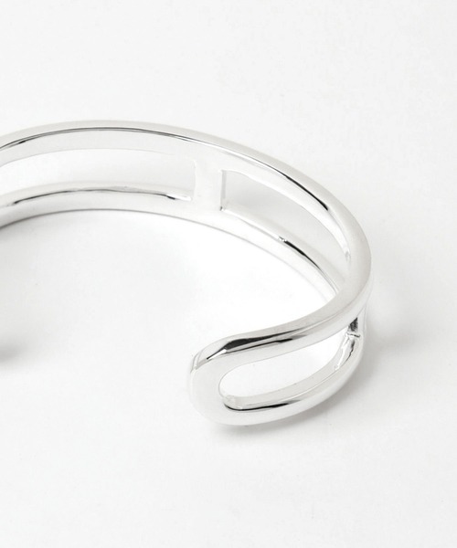 HARE(ハレ)の「Hモチーフバングル(HARE)(バングル/リストバンド・メンズ・シルバー・FREE)」の5枚目の写真