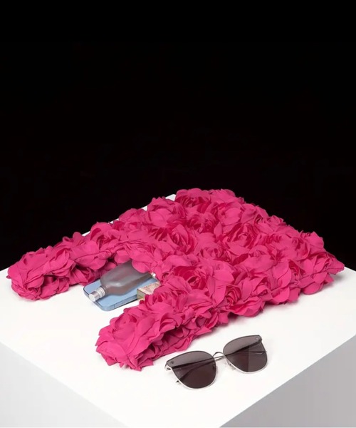 RiNc （リンク）の「【 NOLITA / ノリータ 】花 デザイン クラシック ソリッドカラー サッチェルバッグ エコバッグ ハンドバッグ（ハンドバッグ・レディース・パープル/ベビーピンク/ピンク/ブラック・FREE）」の14枚目の写真