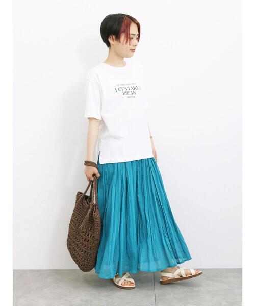 Samansa Mos2 blue（サマンサモスモスブルー）の「【ふっくらクッション】クロスベルトサンダル（ドレスシューズ・レディース・ブラック/キナリ/ブラウン・M/L）」の19枚目の写真