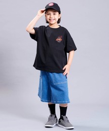 23 KD FIERY SS/DCキッズバックプリント半袖Tシャツ
