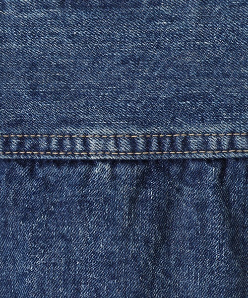 orSlow（オアスロウ）の「Orslow / オアスロウ：50'S DENIM JACKET (UNISEX)：01-6002-84[STD]（デニムジャケット・メンズ・ブルー系その他・XL/XXL/M/L）」の6枚目の写真