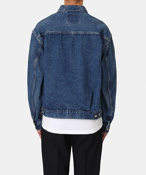 orSlow（オアスロウ）の「Orslow / オアスロウ：50'S DENIM JACKET (UNISEX)：01-6002-84[STD]（デニムジャケット・メンズ・ブルー系その他・XL/XXL/M/L）」の2枚目の写真