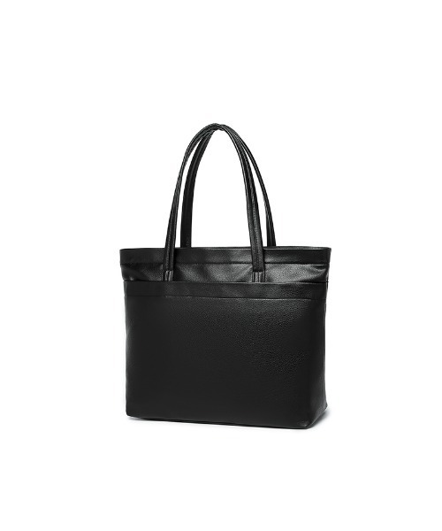 GUSCIO UOMO（グッシオ ウォーモ）の「【グッシオウォーモ】シンプル PUレザー軽量トートバッグ EC限定（トートバッグ・メンズ・ネイビー/ダークグレー/ブラック・FREE）」の13枚目の写真