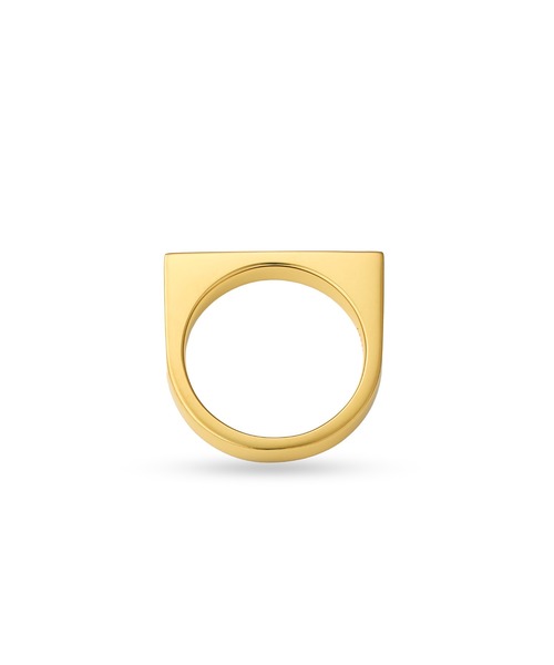 AFFECT(アフェクト)の「Rectangle Ring(リング・レディース・シルバー/ゴールド・9号/11号/13号)」の3枚目の写真
