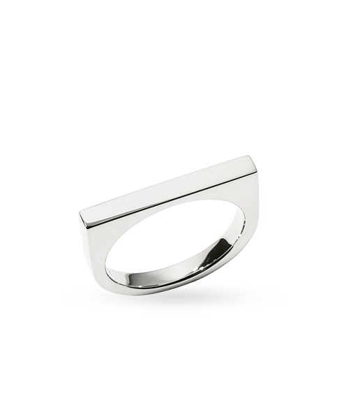 AFFECT(アフェクト)の「Rectangle Ring(リング・レディース・シルバー/ゴールド・9号/11号/13号)」の6枚目の写真