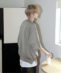 FVLMEN（フルメン）の「【neos】ルーズシルエット 接触冷感 ウォッシャブル サマー ニット セーター（ニット/セーター）」