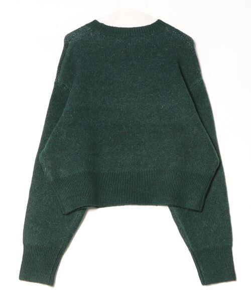 DISCUS ATHLETIC（ディスカス　アスレチック）の「DISCUS ATHLETIC/ディスカスアスレチック カレッジロゴセーター 4487-2656（ニット/セーター・レディース・グレー/スミクロ/ネイビー×ホワイト/マスタード/ネイビー/ベージュ系その他/グリーン/ベージュ系その他2・M）」の9枚目の写真