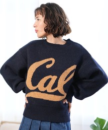 DISCUS ATHLETIC/ディスカスアスレチック カレッジロゴセーター 4487-2656