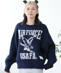 DISCUS ATHLETIC/ディスカスアスレチック カレッジロゴセーター 4487-2656