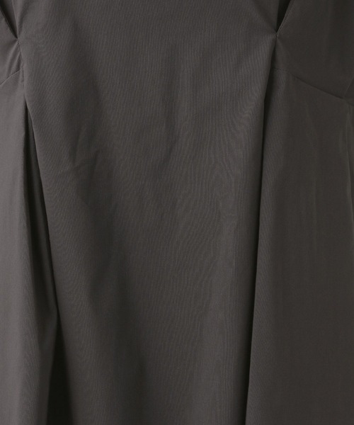 Elura（エルーラ）の「リップストップタックブラウス/119434（シャツ/ブラウス・レディース・チャコールグレー/ベージュ・FREE）」の3枚目の写真