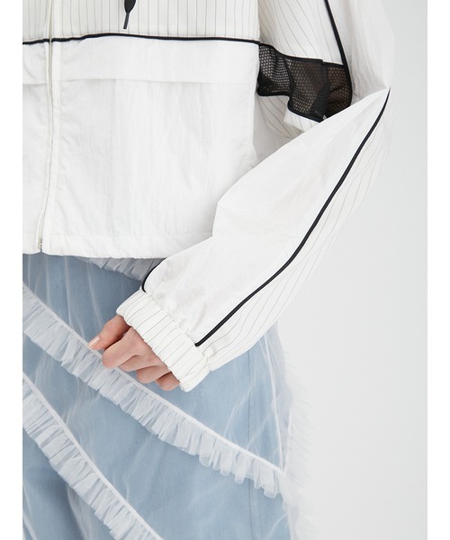 FURFUR（ファーファー）の「パッチワークトラックブルゾン