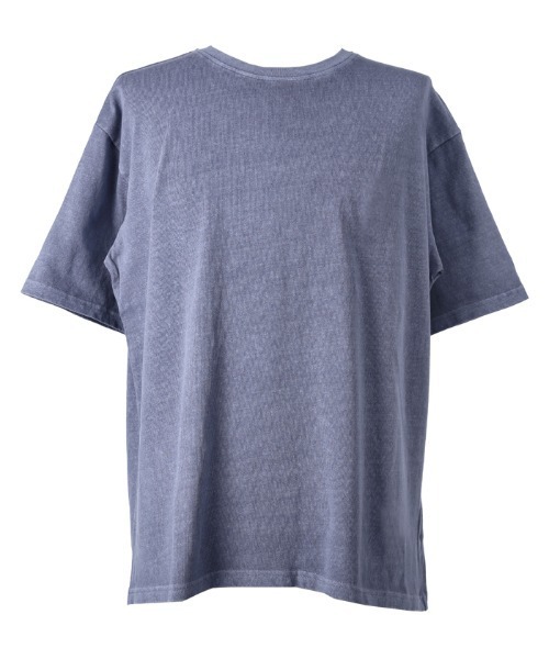 coca(coca)(コカ)の「【WEB限定セール】ピグメント加工Tシャツ(Tシャツ/カットソー・メンズ・チャコール/ダークブルー/ピンク/カーキ・M/XL/L)」の2枚目の写真