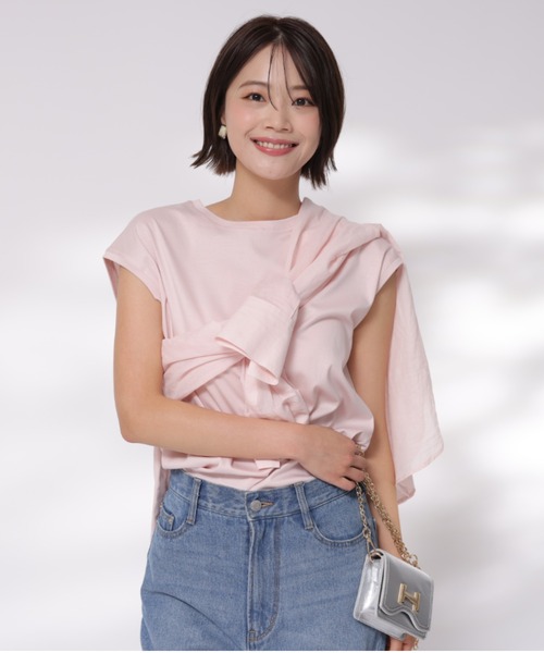 2024夏★新品★アプワイザーリッシェ　Petitheartカットソー 2024夏☆新品☆アプワイザーリッシェ Petitheartカットソー