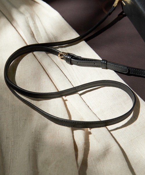 CIASENSE（シアセンス）の「3way メタルフラップ スクエア ショルダー バッグ/ハンドバッグ 3way Metal Flap Square Shoulder Bag/Handbag（ショルダーバッグ・メンズ・グレー/ブラック・FREE）」の19枚目の写真