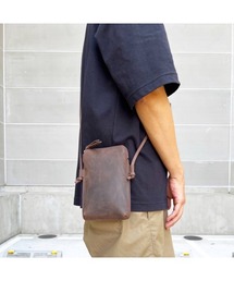 Esperanto（エスペラント）の「esperanto（エスペラント）/クレイジーカーフレザー　ショルダーバッグ（ショルダーバッグ）」