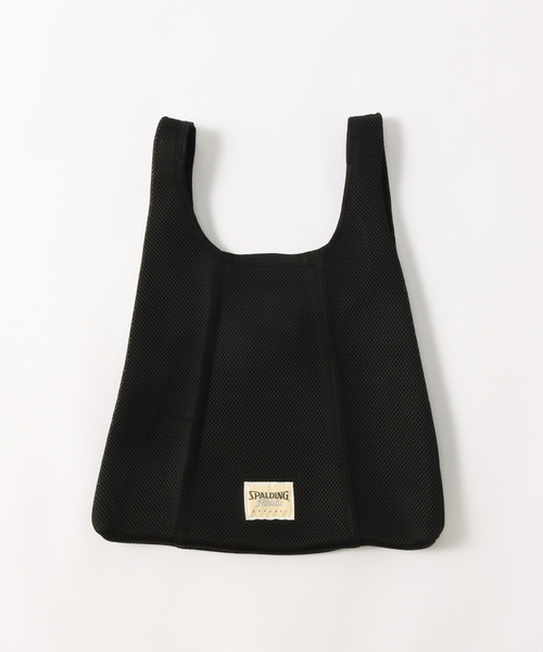 SPALDING(スポルディング)の「SPALDING / スポルディング 417別注 メッシュトート(トートバッグ・メンズ・ブラック・FREE)」の9枚目の写真