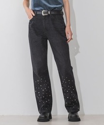 JEANASIS | スタッズストレートデニム/144083(デニムパンツ)