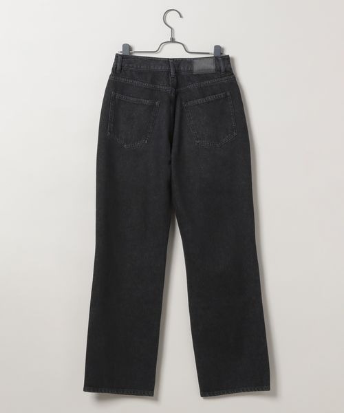 JEANASIS（ジーナシス）の「スタッズストレートデニム/144083（デニムパンツ・レディース・ブラック/ブルー系その他・SMALL/MEDIUM）」の5枚目の写真