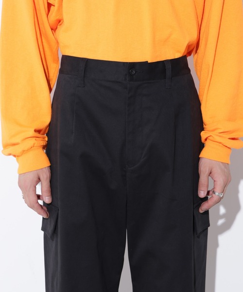Apo(s)ture(アポスチャー)の「LUCAS-002/サテンストレッチカーゴパンツ(カーゴパンツ・メンズ・ベージュ/モカ/ネイビー/ブラック・XS/S/M/L/XL)」の22枚目の写真