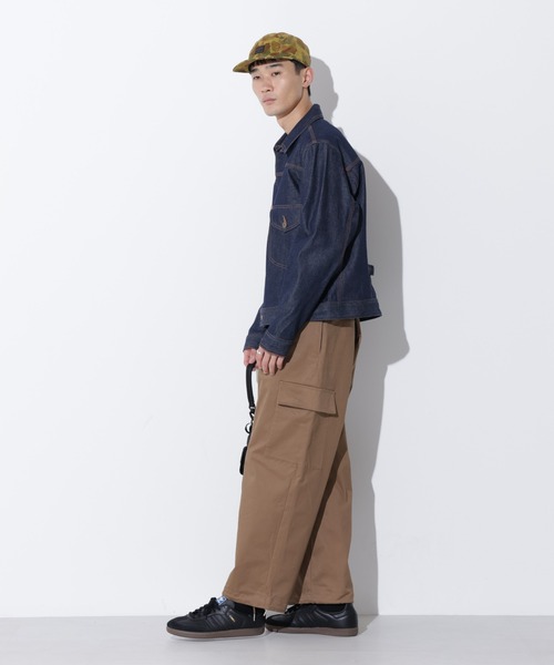 Apo(s)ture(アポスチャー)の「LUCAS-002/サテンストレッチカーゴパンツ(カーゴパンツ・メンズ・ベージュ/モカ/ネイビー/ブラック・XS/S/M/L/XL)」の17枚目の写真