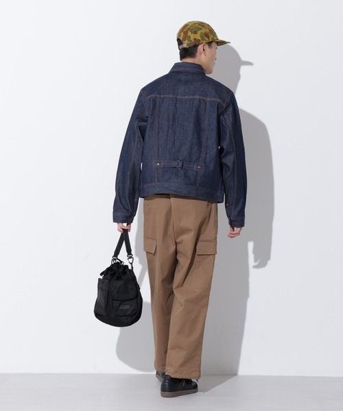 Apo(s)ture(アポスチャー)の「LUCAS-002/サテンストレッチカーゴパンツ(カーゴパンツ・メンズ・ベージュ/モカ/ネイビー/ブラック・XS/S/M/L/XL)」の18枚目の写真