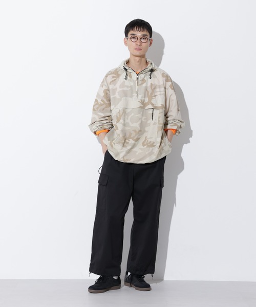 Apo(s)ture(アポスチャー)の「LUCAS-002/サテンストレッチカーゴパンツ(カーゴパンツ・メンズ・ベージュ/モカ/ネイビー/ブラック・XS/S/M/L/XL)」の6枚目の写真