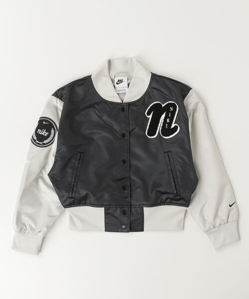 NIKE(ナイキ)の「ナイキ NIKE ナイキ YTH NSW スター バーシティ ジャケット GX(ブルゾン・キッズ・ブルー/ブラック・130cm/140cm/150cm/160cm)」の1枚目の写真